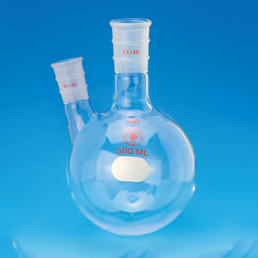 帶側(cè)斜口反應(yīng)瓶, 厚壁玻璃