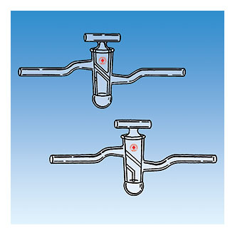 旋塞閥, 高真空, 斜孔空心塞/實心塞